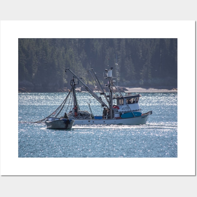 USA. Alaska. Fishing Boat. Wall Art by vadim19